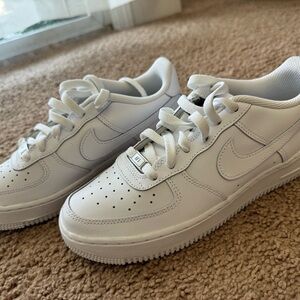 Brand new Air Force ones never worn, bought for an outfit but never went